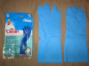 mr clean satin touch gloves