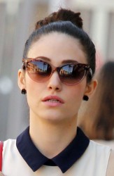 Emmy Rossum - Candids at The Grove, Los Angeles - Feb 26, 2013