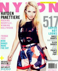 Hayden Panettiere - Nylon Magazine - March 2013
