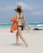 Heather Graham -  wearing a bikini at a beach in Mexico March 2013