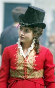 Jenna-Louise Coleman - Filming "Death Comes to Pemberley" in York - July 30, 2013 **ADDS**