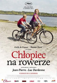 Polski plakat filmu 'Chłopiec Na Rowerze'