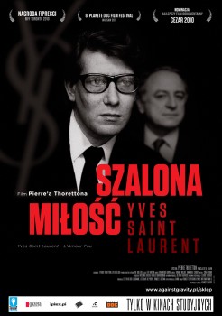 Polski plakat filmu 'Szalona Miłość - Yves Saint Laurent'