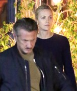 Charlize Theron - stepped out for dinner in Malibu 4/05/2015