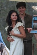 Selena Gomez - on set of "In Dubious Battle" in Georgia 4/07/2015