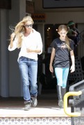Denise Richards - Out and about in Malibu 04/10/2015