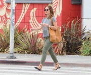 Minka Kelly - out and about in Los Angeles 4/22/2015