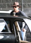Hugh Jackman - arrives into Melbourne Airport with his family 6/14/2015