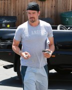 Josh Duhamel - Out and about in Brentwood 06/20/2015