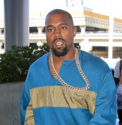 Kanye West - LAX airport in LA 06/24/2015