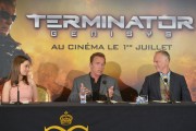 Арнольд Шварценеггер (Arnold Schwarzenegger) Terminator Genisys France Photocall June 19, 2015 B7412e418458907
