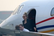 Jennifer Lawrence & Rose Byrne - Arriving in Montreal, Canada 07/06/2015